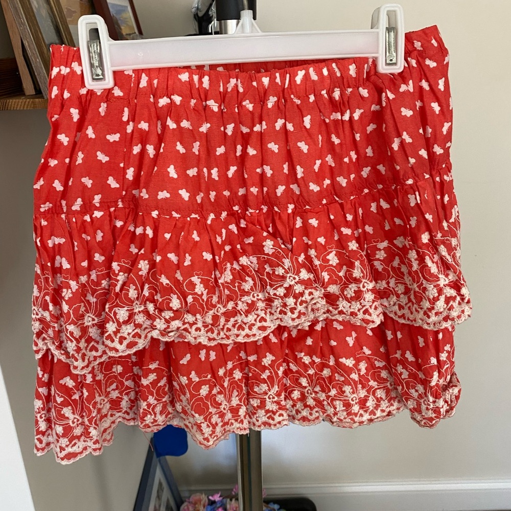 Orange skirt